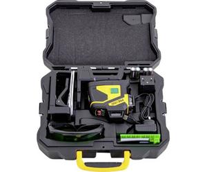 Prexiso PLC3-360G Laser à lignes 360° Laser vert, avec laser à 360°, batterie incluse, boîtier inclus Portée (max.): 60 m