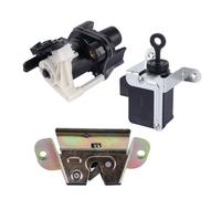 PRFGSGVBV Bloc Serrure Coffre pour Citroen C1 2005-2014 Voiture Hayon Coffre Serrure Loquet Extérieur Trappe Centrale Composants Remplacement(Assembly Kits)