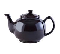 Price & Kensington Théière anglaise pour 10 tasses, en faïence de qualité supérieure, avec vernis brillant, marron rockingham, passe au micro-ondes et au lave-vaisselle, théière vintage