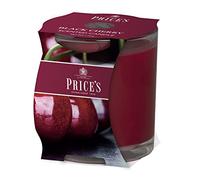 Price's - Bougie en pot cerise noire - Parfum doux, délicieux et de qualité - Parfum longue durée - Jusqu'à 45 heures de combustion