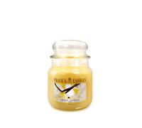 Price's - Bougie en pot moyenne à la vanille douce - Parfum doux, délicieux et de qualité - Parfum longue durée - Jusqu'à 90 heures de combustion - Idéal pour toutes les occasions