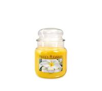 Price's Candles - Bougie parfumée en pot de verre moyen avec couvercle en verre, Frangipani