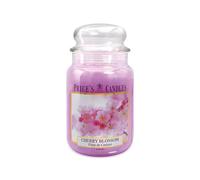 Price's - Grande bougie en pot fleur de cerisier - Parfum doux, délicieux et de qualité - Parfum longue durée - Jusqu'à 150 heures de combustion