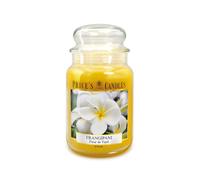 Price's - Grande bougie en pot Frangipanier - Parfum doux, délicieux et de qualité - Parfum longue durée - Jusqu'à 150 heures de combustion