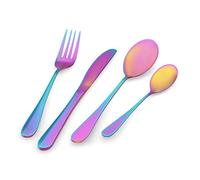 Prima Collection, Dream Set de 24 Couverts , Acier Inoxydable, Couleur: Rainbow, avec Coffret Cadeau (6 personnes)…