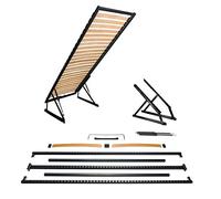 Prima-Online Sommier à lattes avec mécanisme de levage pour lit - Cadre à lattes pliable en métal - Pour tiroir de lit - Fonction tiroir de lit - 90 x 200, 120 x 200, 140 x 200, 160 x 200, 180 x 200