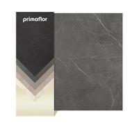 Primaflor Revêtement de sol PVC BLACKTEX au mètre 200x100cm Rockingham 760D Sol vinyle aspect béton gris clair, 2,8 mm, largeur 2 m, antistatique, isolation phonique, compatible chauffage au sol
