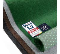 Primaflor Tapis de Gazon Comfort 200x250 cm Vert Gazon Artificiel extérieur 5 mm, Doux, Surface Plane, perméable à l’Eau, Dos à Picots antidérapants, Largeur 2 ou 4 m au mètre Jusqu’à 50 m