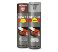 Primaire antirouille - RUST-OLEUM - Hard Hat® - 500ml - Gris - Aérosol