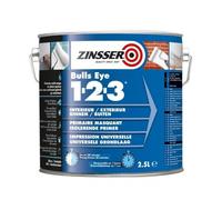 Primaire d'accrochage - RUST-OLEUM - Bulls Eye 1-2-3 - Blanc - 2,5 L - Acrylique