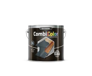 Primaire de protection antirouille et finition CombiColor Original gris anthracite RAL 7016 seau 2,5 l RUST-OLEUM 7389.2.5