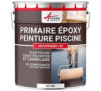 ARCANE INDUSTRIES Primaire epoxy transparente pour béton, métal, carrelage : Arcaprimer100-4 kg (jusqu'à 20 m