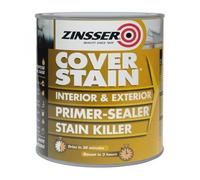 Primaire isolant - RUSTOLEUM - Zinsser Cover Stain - Blanc - 1 L - Alkyde
