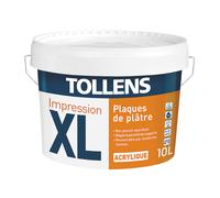 Primaire/sous-couche pour murs intérieurs et plafonds blanc mat Tollens 10 litres