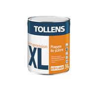Primaire/sous-couche pour murs intérieurs et plafonds blanc mat Tollens 3 litres