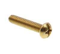 Prime-Line 9003018 Vis à machine à tête ronde, combo Fente et Phillips, 50 Pack, 50