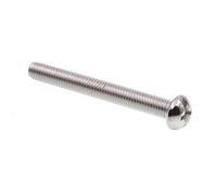 Prime-Line 9003018 Vis à machine à tête ronde, combo Fente et Phillips, Pack of 25, 25