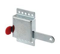 PRIME-LINE GD 52118 Verrou de porte de garage intérieur - Boîtier galvanisé robuste, s'adapte à une protection supplémentaire comme verrou de sécurité - 2,2 x 0,3 cm, acier, 2,2 cm