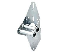 Prime Line GD 52188 Lot de 2 charnières de porte de garage en acier galvanisé, accepte 7/16"