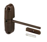 Prime-Line KC18US Ferme-porte à ressort de sécurité, 11,4 cm, construction moulée sous pression, marron, sans main, lot de 1