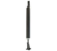 Prime-Line MP5073 Ferme-porte pneumatique, 26,4 cm, peint en noir, réglable, poids moyen, 1 pièce