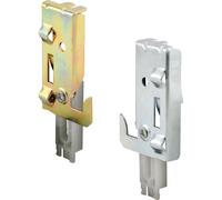 Prime-Line N 7047 Left and Right, Closet Door Bottom Guide, Stamped Steel (1 Pair)