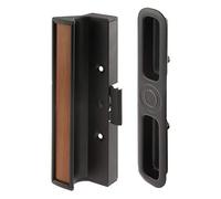 Prime-line Products C 1201 Lot de poignées de porte coulissante, Noir