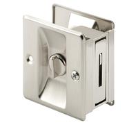 Prime-line Products N 7239 Poche Porte Confidentialité Serrure avec tirette, Nickel satiné