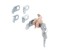 Prime-line Products S 4634 Comptoir dans le Sens 5 Cams 5 broches Serrure de boîte à lettres, Laiton Face