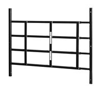 Prime-line Products S 4751 fixe Window Guard, 31 en. - 54 in. X 21-1/2 en., EN ACIER, Noir, Lift N 'Lock ™, Non-egress