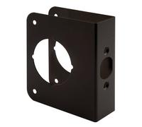Prime-Line Products U 10744 Protection de porte de 2,5 à 96,5 cm d'épaisseur par distance de 5,2 à 96,5 cm, alésage de 5,1 à 45,7 cm, laiton massif, bronze