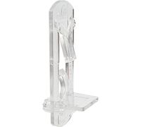Prime-line Products U 11301 autobloquante support d'étagère Pinces à linge (lot de 4), clair