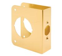 Prime-line Products U 9555 Porte Reinforcer 1-3/20,3 cm d'épaisseur par 2-3/20,3 cm Distance au canon 2-1/20,3 cm Alésage, Laiton