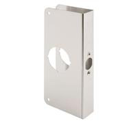 Prime-line Products U 9585 Porte rêne Forcer saillie ou encastré 1-3/20,3 cm d'épaisseur par 2-3/20,3 cm Distance au canon 2-1/20,3 cm Alésage, EN ACIER INOXYDABLE