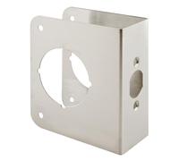 Prime-line Products U 9592 Porte Reinforcer 1-3/10,2 cm d'épaisseur par 2-3/10,2 cm Distance au canon 2-1/20,3 cm Alésage, 4-5/40,6 cm, EN ACIER INOXYDABLE