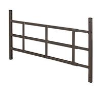 Prime-Line S 4754 Grille de fenêtre Fixe à 3 Barres (Largeur Extensible) 40,6 cm, Bronze, 39,5 cm H x 59,1 cm - l 96,5 cm