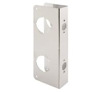 PRIME-LINE U 10539 Renfort de porte et de serrure pour maison et empêcher l'entrée non autorisée - 14 cm, 6,3 x 4,5 cm, acier inoxydable, 1 paquet