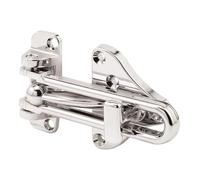 Prime-Line U 11318 Barre de protection pour porte battante avec serrure auxiliaire haute sécurité, finition chromée