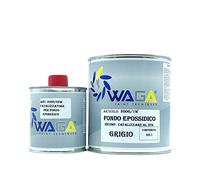 Primer Fond époxy gris 1 kg avec catalyseur 200 ml pour aluminium, acier inoxydable, alliage, Primaire d'accrochage, Sous couche peinture, Waga Paint Tecniques