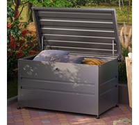 PRIMEYARD 132 x 64 cm Coffre de jardin, anthracite - (GFPV00768)