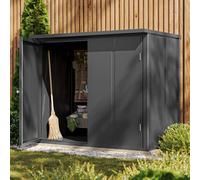 PRIMEYARD 156 x 84 cm Armoire de jardin, anthracite - (GFPV00861)