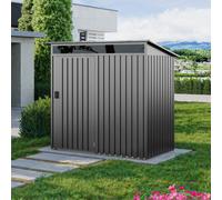 PRIMEYARD 180 x 100 cm Abri de jardin, gris-perle - (GFPV01007)