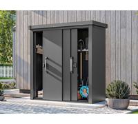 PRIMEYARD 180 x 78 cm Armoire de jardin XL, anthracite - (GFPV00927)