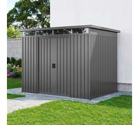 PRIMEYARD 220 x 160 cm Abri de jardin, gris-perle - (GFPV01009)