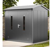 PRIMEYARD 228 x 180 cm Abri de jardin, anthracite - (GFPV00918)