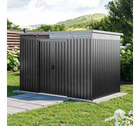 PRIMEYARD 260 x 160 cm Abri de jardin, gris-perle - (GFPV01011)