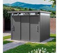 PRIMEYARD 263 x 228 cm Abri de jardin, anthracite - (GFPV01003)
