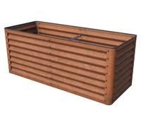 PRIMEYARD LUCA Bac surélevé acier Corten 150x60x60 cm - robuste