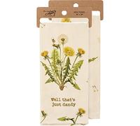 Primitives by Kathy 112132 Serviette de Cuisine Well That's Just Dandy, 71,1 cm, Coton et Lin