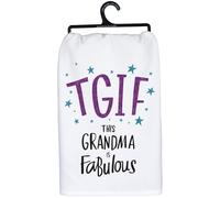 Primitives by Kathy Torchon à Vaisselle, Coton, Glitter-TGIF, carré de 71,1 cm